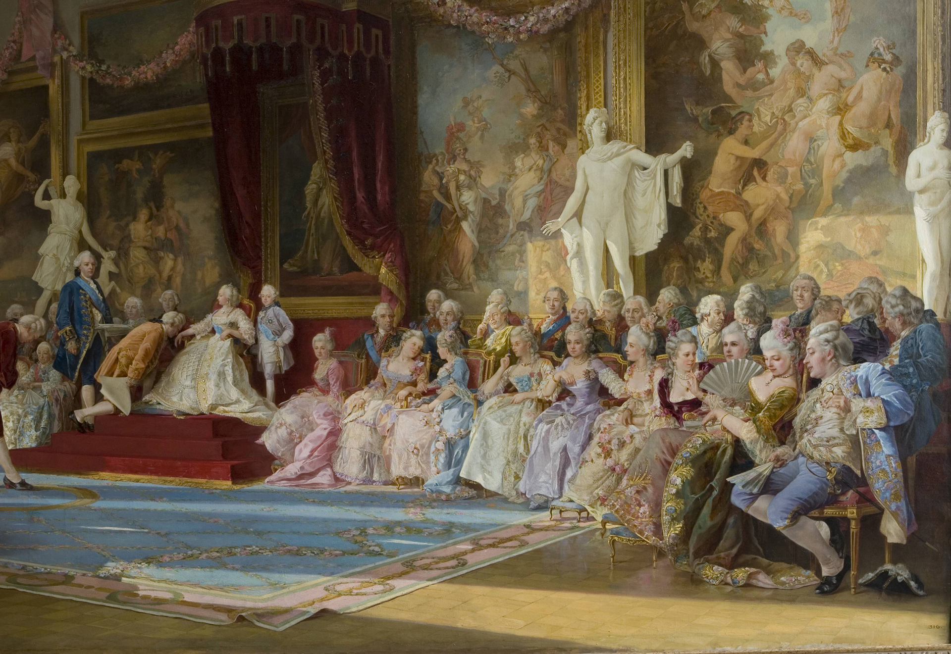 Посол екатерины 2. Императорский театр Анны Иоанновны (Петербург). Инаугурация императорской Академии художеств 7 июля 1765 года.