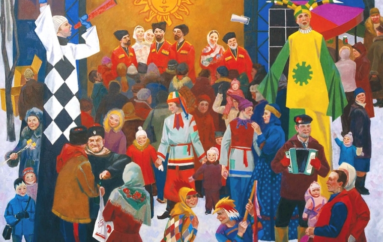 Масленица [178x145, 2009]