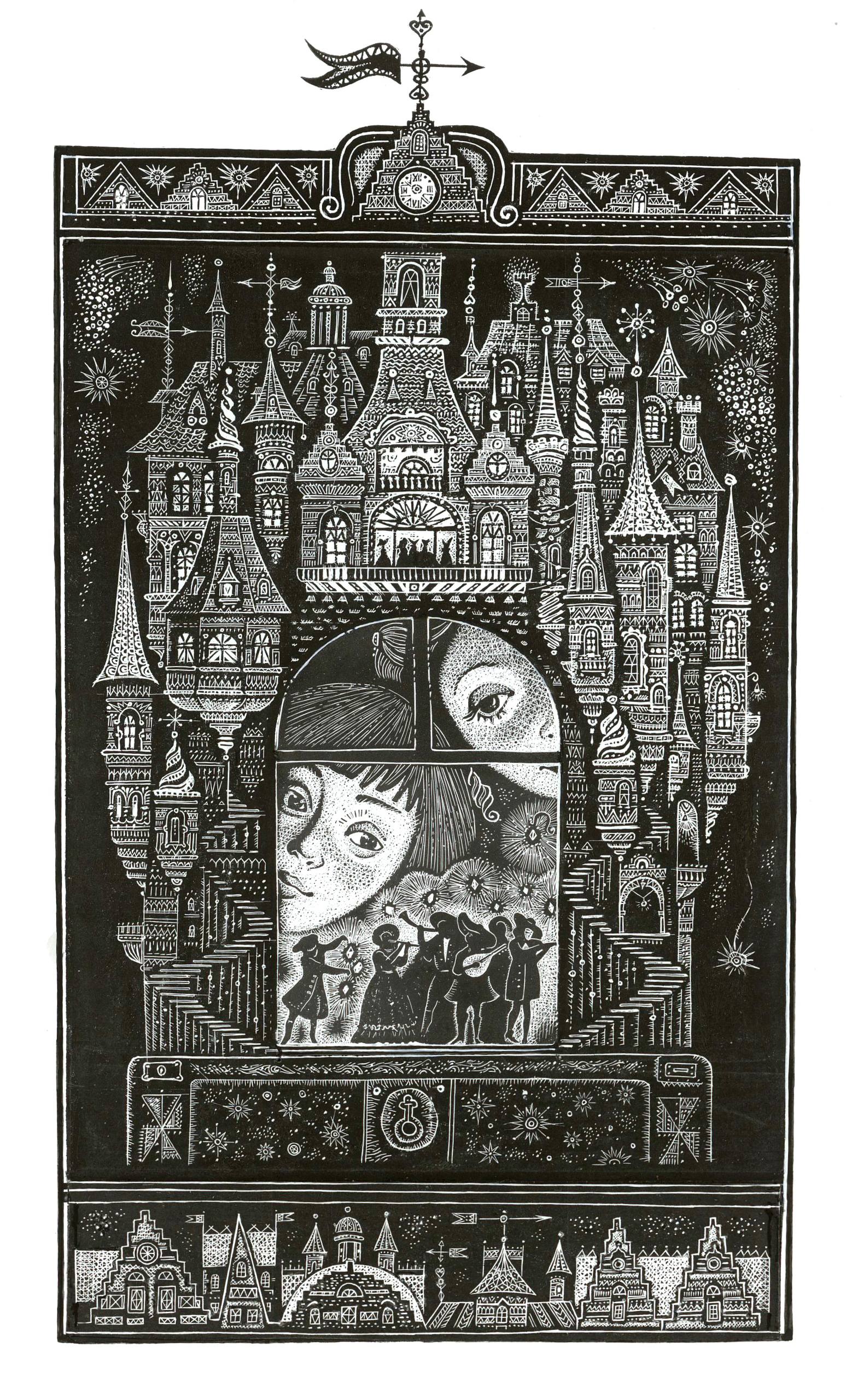 иллюстрация к сказке Щелкунчик